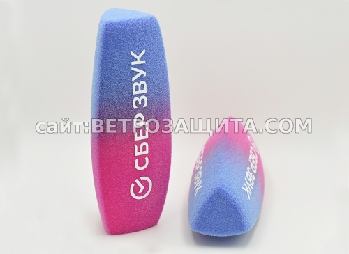 Ветрозащита для микрофона Sennheiser MKE 600 с логотипом СберЗвук ТВ