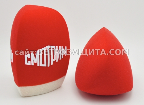 Ветрозащита для микрофона Sennheiser MD 42 с логотипом Смотрим