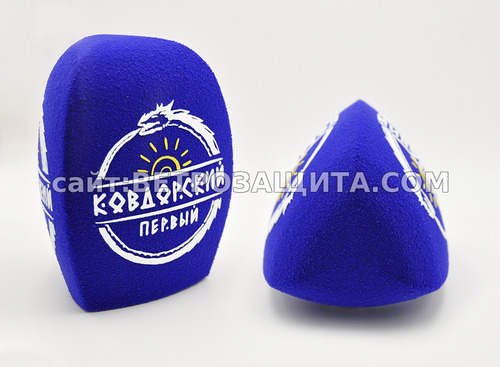 Ветрозащита для микрофона Sennheiser MD 46 с логотипом Первый КОВДОРСК