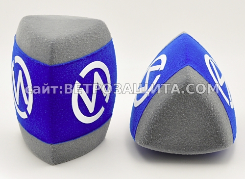 Ветрозащита для микрофона Sennheiser MD 46 с логотипом МАУ Импульс