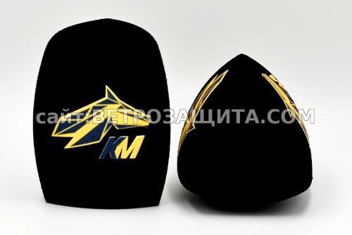 Windscreen for microphone M59N beyerdynamic with logo KM equestrian wo