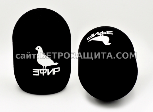 Ветрозащита для микрофона SM7 с логотипом Эфир ТВ