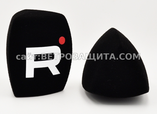 Ветрозащита для микрофона с логотипом Рутуб