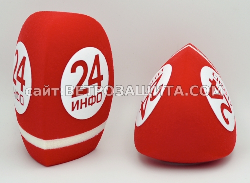 Ветрозащита для микрофона Sennheiser e835 Sennheiser EW 135P с логотип Wind protection for the Sennheiser e835 microphone Sennheiser EW 135P