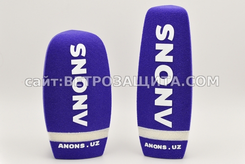 Ветрозащита для микрофона BOYA BY-HM100 и Boya BY-PVM1000 с логотипом