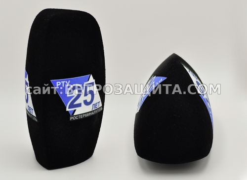 Ветрозащита для микрофона Rode Reporter с логотипом РТУ 25 лет