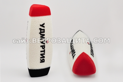 Ветрозащита для микрофона Panasonic EM-2800A с логотипом Удмуртия ТВ