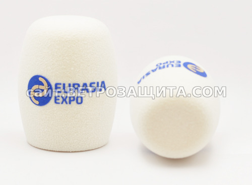 Ветрозащита для микрофона Sennheiser EW 135p G3 с логотипом EURASIA EX