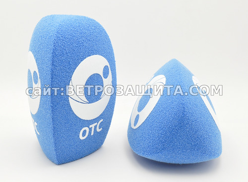 Ветрозащита для микрофона Shure SM63 с логотипом ОТС