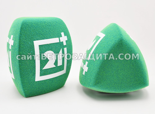 Ветрозащита для микрофона Sennheiser Md 46 с логотипом 21+  Мурманск