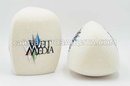 Windscreen for SKM100 G3 microphone with Weit Madia logo