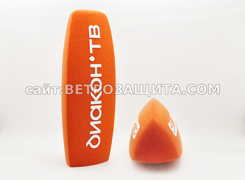 Ветрозащита для микрофона Sennheiser e845s с логотипом Диакон ТВ