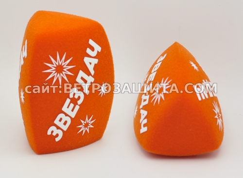 Ветрозащита для микрофона с логотипом  ЗВЕЗДАЧ