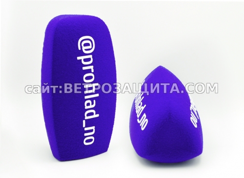 Windproof Model Y26 for Shure VP64AL microphone with Cool logo