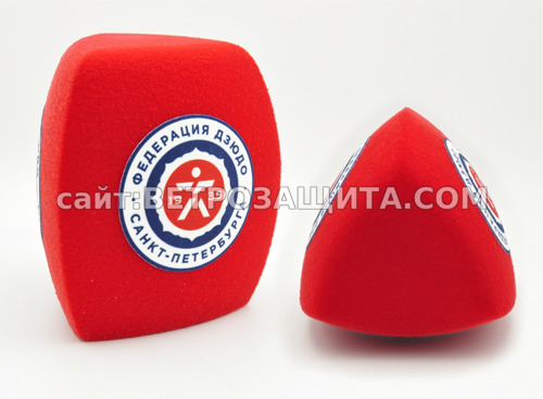 Ветрозащита для микрофона Shure VP 64 A с логотипом Федерация дзюдо