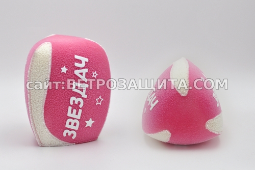 Ветрозащита для микрофона с логотипом  Звездач ТВ