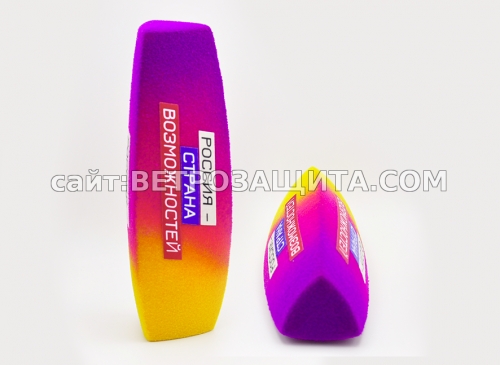 Wind protection for the microphone Rode NTG3/NTG4 with the logo Russia Ветрозащита для микрофона Rode NTG3/NTG4