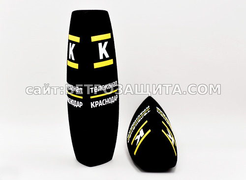 Ветрозащита для микрофона RØDE NTG2 с логотипом Телеканал Краснодар