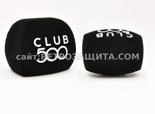Ветрозащита для микрофона comica boomX-D с логотипом CLUB 500