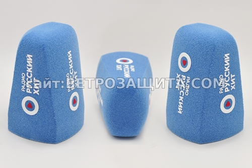 Ветрозащита для микрофона RØDE NT1-A с логотипом Радио Русский Хит