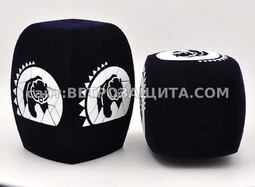 Ветрозащита для микрофона Sennheiser E835, форма четырёхгранная