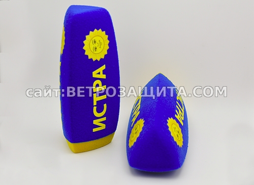 Wind protection for the Sennheiser MD 46 microphone with the ISTRA log