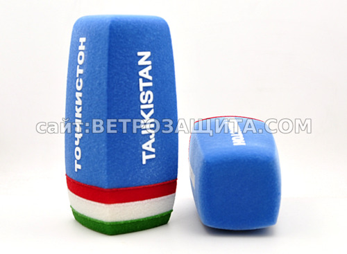 Ветрозащита для микрофона с логотипом Точикистон