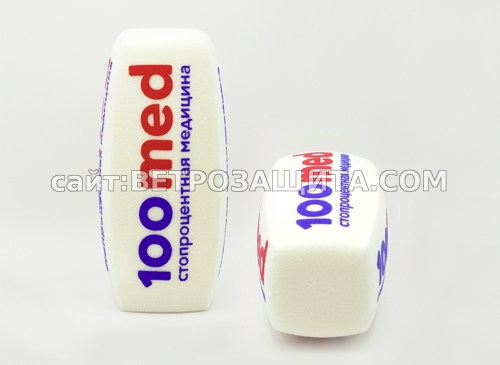 Ветрозащита модель X29 для микрофона Yamaha DM-105 с логотипом 100med Wind protection Model X29 for Yamaha DM-105 microphone with 100med log