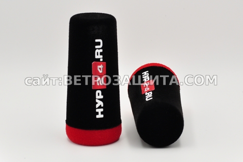 Wind protection for on camera microphone with Nur logo 24.RU