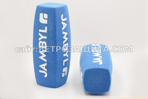 Rode Reporter microphone windscreen with JAMBYL logo